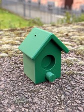 Geocaching Vogelhaus Medium - Escondite de geocaching con mecanismo de tornillo de CacheW