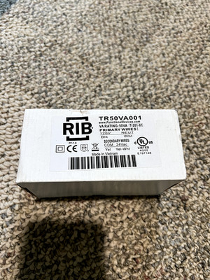 FUNCTIONAL DEVICES INC / RIB TR50VA001 Class 2, 50VA Control Transformer 41D383