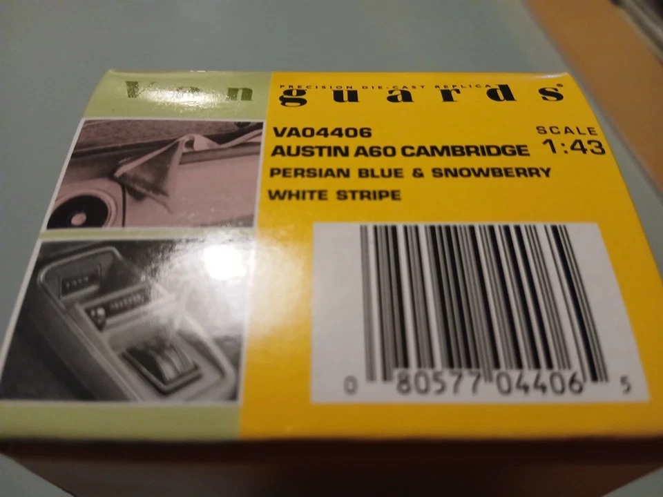 Vanguards Corgi 1:43 Austin A60 Cambridge VA04406 Boxed Lim Ed - Image 4 of 4