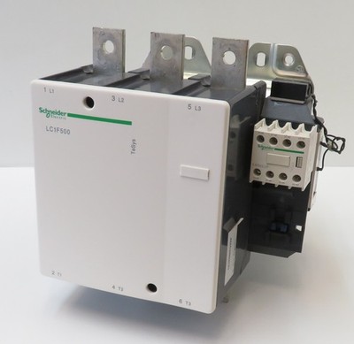 Schneider Electric LC1F500 Leistungsschütz Contactor 250kW 500A 110V DC 2S+2Ö 3p
