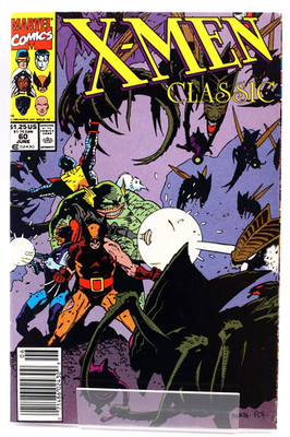 X-MEN CLASSIC #60   [7.0]   1991   Mike Mignola   MARVEL   MARK JEWELERS VARIANT