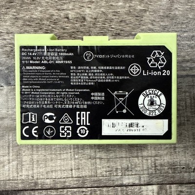 Original iRobot Roomba i8 i8+ / Plus Rechargeable Lithium Ion Battery ABL-D1