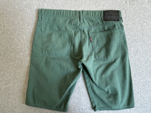 Levis 511 Shorts Herren 33 Skinny Denim Jorts Jeans Skater Punk Emo Hippie Rave - Bild 2 von 9