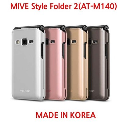 ALT MIVE ケースマ STYLE FOLDER 2 AT M140J ALT MIVE Style Folder 2 for AT-M140 Phone Case Hard 4Color MADE