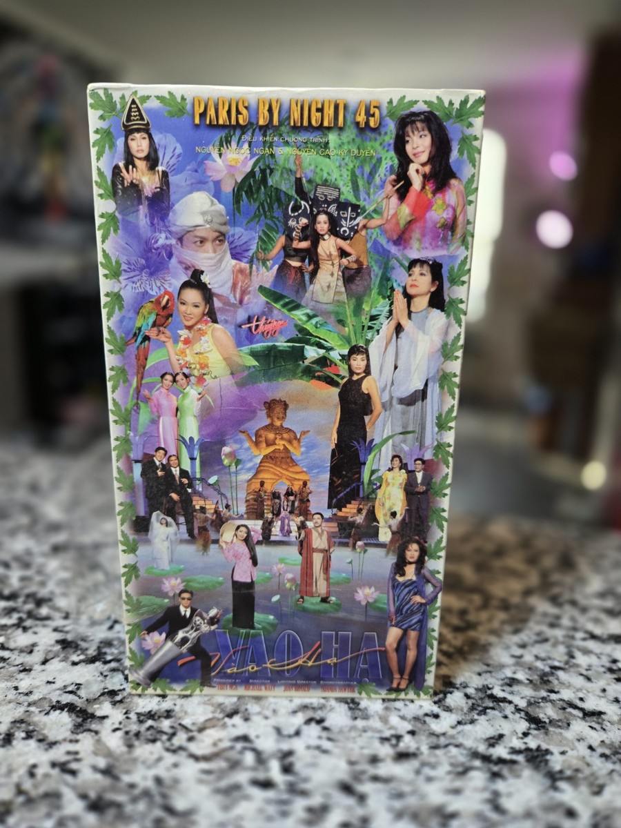 Paris By Night 45 Vietnamese VHS: Vao Ha Various Artists By