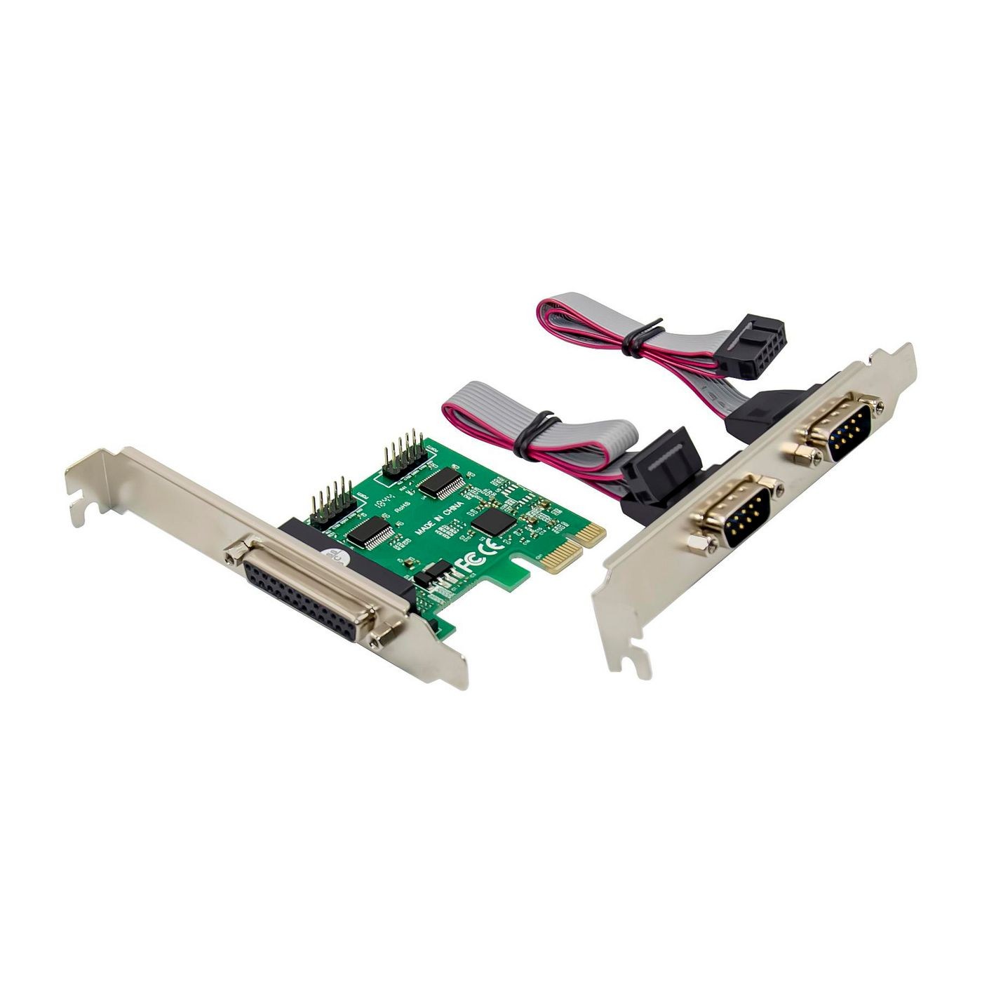 MicroConnect MC-PCIE-MCS1P2S 1 port Parallel. 2 port Serial