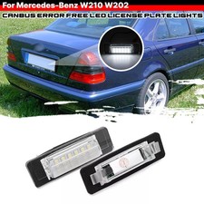 Kennzeichenbeleuchtung f&uuml;r Mercedes E-Klasse W210 C-Klasse W202 Limo 4-T&uuml;r