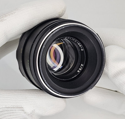   KMZ Helios 44-2 58mm F/2 Photo Lens Soviet with adapter Sony NEX