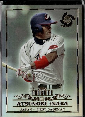 2013 Topps Tribute WBC #29 Atsunori Inaba