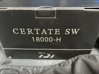 Daiwa Certate Sw Spinning Fishing Reel 6000-H DAIWA 21 CERTATE SW 18000-H spinning reel