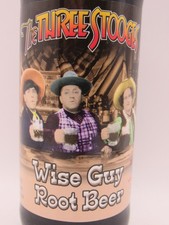 "The THREE STOOGES" - Wise Guy Root Beer Bottle