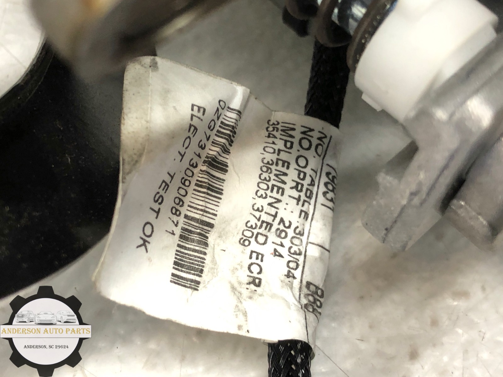 2014-2020 MASERATI QUATTROPORTE POWER ADJUST STEERING COLUMN W/ SHAFT OEM