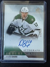 2015-16 SP Authentic #241 Devin Shore Future Watch AUTO #/999
