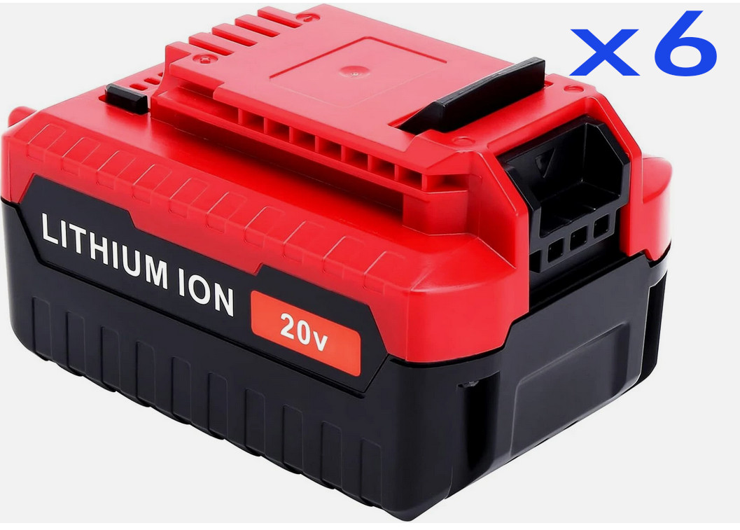 2 PACK For PORTER CABLE 20V 20 Volt Lithium Tool Battery Max
