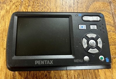 PENTAX Optio E60 10.1 MP Digital Camera Black, with SD card