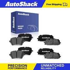Front Rear Ceramic Brake Pad Set for 2017-2020 Audi Q7 2019-2020 Audi Q8