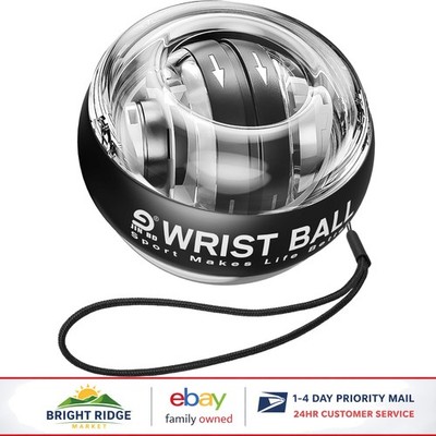 Gyroscopic Forearm Exerciser Ball for Strengthening Grip and Muscles