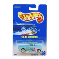 56 Flashsider Hot Wheels 136 1991 Silver 5 Dot Wheels Blue/white Card on sale 56 Flashsider Hot Wheels 136 1991 Silver 5 Dot Wheels Blue/white Card on sale