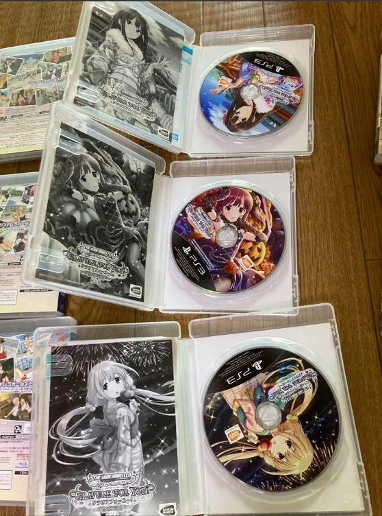 PS3 The IDOLMASTER CINDERELLA GIRLS GRAVURE FOR YOU vol.1-9 9games Japan NTSC-J - Image 4 of 4