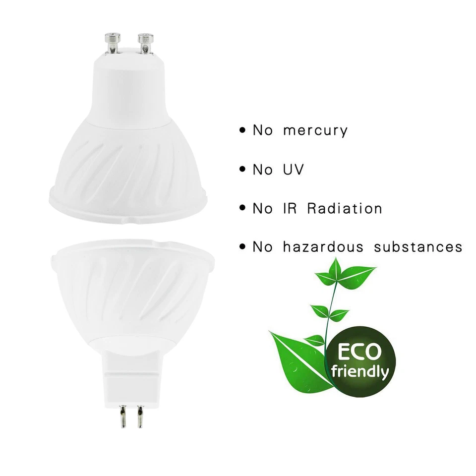 220V LED Spotlight Bulbs Dimmable MR16 GU10 COB 7W Replace 50W Halogen Lamp RK - Image 4 of 4