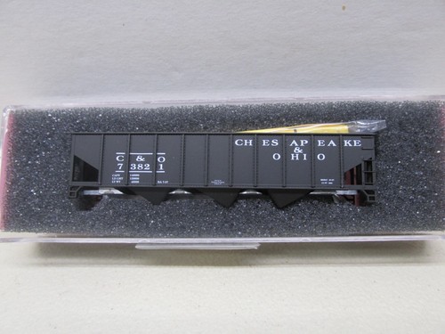 ROUNDHOUSE ~ CHESAPEAKE & OHIO 3 BAHÍAS 40' TOLVA COCHE # 73821 ~ KIT ~ ESCALA N ~ LOTE E | Zustand: New