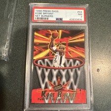 1996 PRESS PASS NET BURNERS #44 KOBE BRYANT ROOKIE RC PSA 7