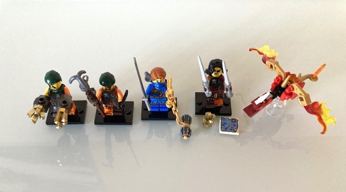 5 Lego Ninjago Foil Packs : 891612/ 891613/ 891614/89615 & 891616 : All Complete - Picture 12 of 13