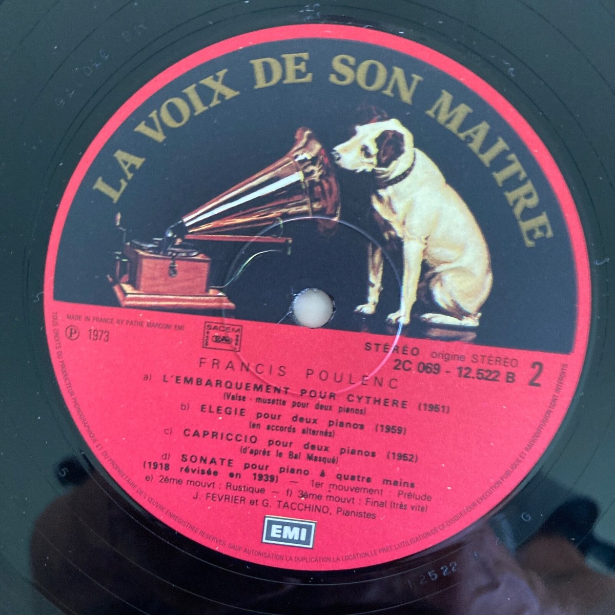 FRANCIS POULENC l'oeuvre pour deux pianos FEVRIER TACCHINO