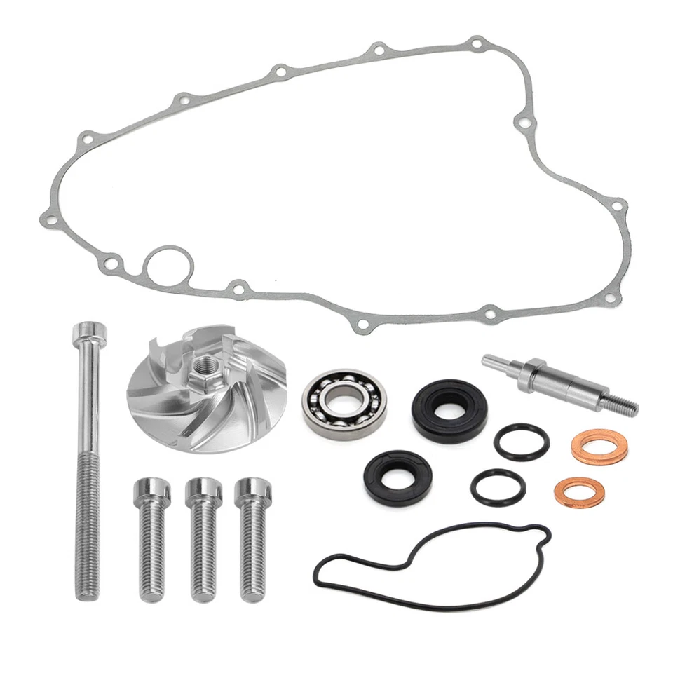 For Honda CRF450R 2002-2008 Complete Water Pump Impeller Shaft Seal Gasket Kit - Image 2 of 4