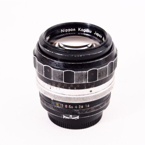 Nikon Nikkor-H Auto 85mm F1.8 Non AI Portrait Manual Lens Japan