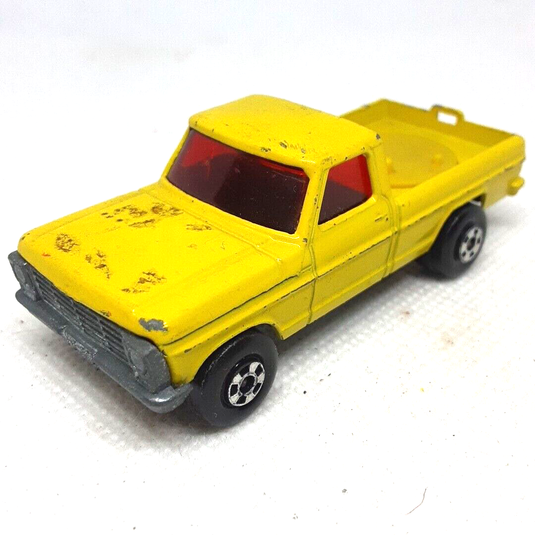 Lesney Matchbox Rolamatics Wild Life Truck No.57 1973 Yellow Made