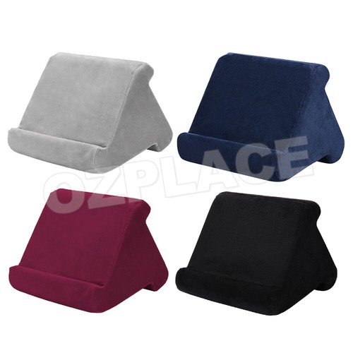 Tablet Pillow Stands For iPad Book Reader Holder Rest Laps Reading Cushion Au - Picture 3 of 14
