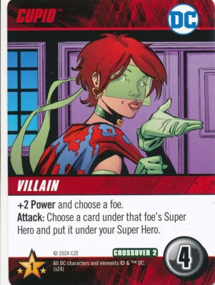 CUPID DC Comics Deck Building Game ART card ARROW REDUX