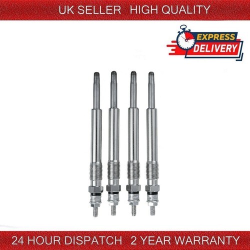 4X HEATER GLOW PLUGS FOR OPEL ASTRA J-K INSIGNIA A-B MERIVA ZAFIRA 1.6 CDTI 4.4V - Picture 3 of 8