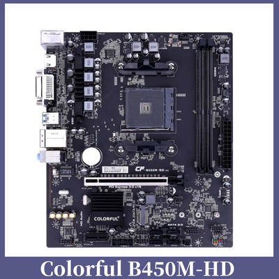 Motherboard B450M-HD V14 AM4 DDR3 Desktop Mainboard supports intel i3/i5/i7 CPU