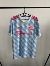 Fc Manchester United 2020-2021-2022 Away Jersey Adidas Shirt Size L