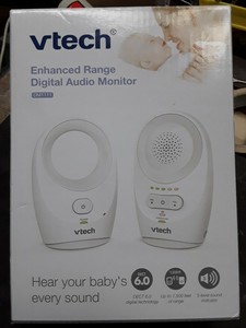 Vtech Baby Monitor Set Dm1111 Complete Working W Box Instructions Ec Ac Ebay