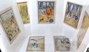 Super Rare, Great Lot / 9 x "1903 The New Wizard of Oz” Lithograph Book Plates