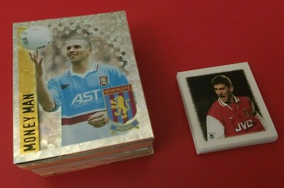 Merlin Premier League 97/98 KICK OFF SOCCER Stickers Set RARE Beckham