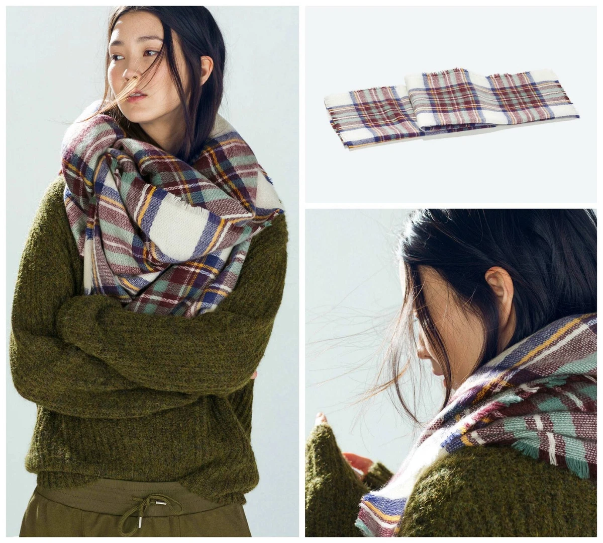 Zara winter hot sale scarf