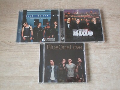 BLUE 3 CD Musik Sammlung Love + Best Of + Guilty