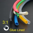 1.6-50mm Diameter Adhesive Lined 3:1 Heat Shrink Tubing Dual-Wall Waterproof