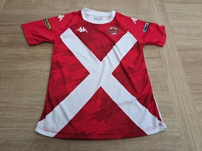 Glasgow Tigers Speedway Shirt Kappa Red/White Age 10 years Boys Kids - Image 1 of 3