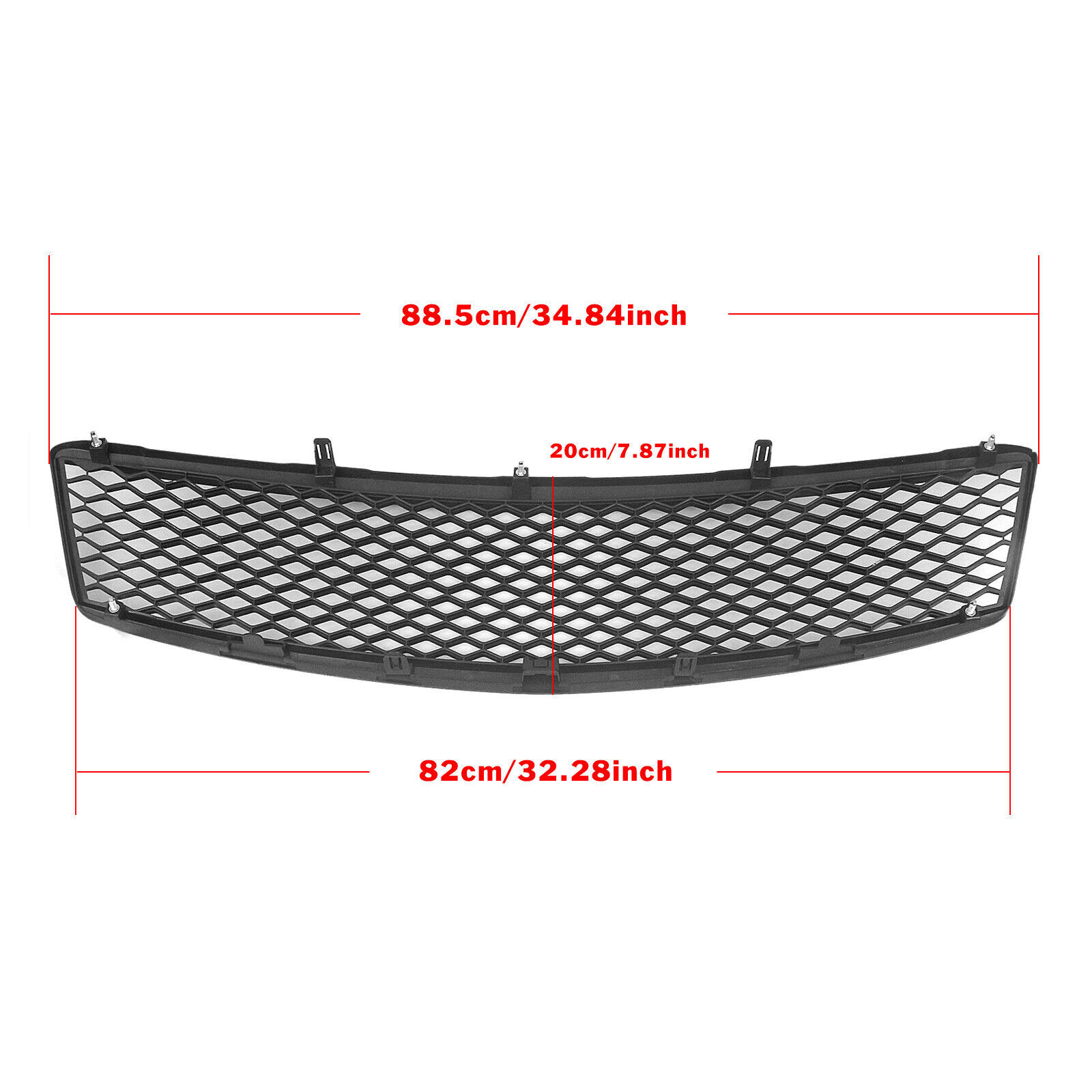 Front Bumper Grille Grill Kit For Infiniti G G35 G37 20072009 Sedan Gloss Black eBay
