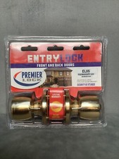 Mosiężny zestaw zamków klamki przedniej i tylnej Regulowany zatrzask pasuje do 2-3/8" i 2-3/4"