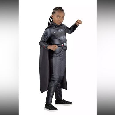 NEW STAR WARS Obi-Wan Kenobi Reva Jumpsuit  Costume Cosplay Child M 8-10