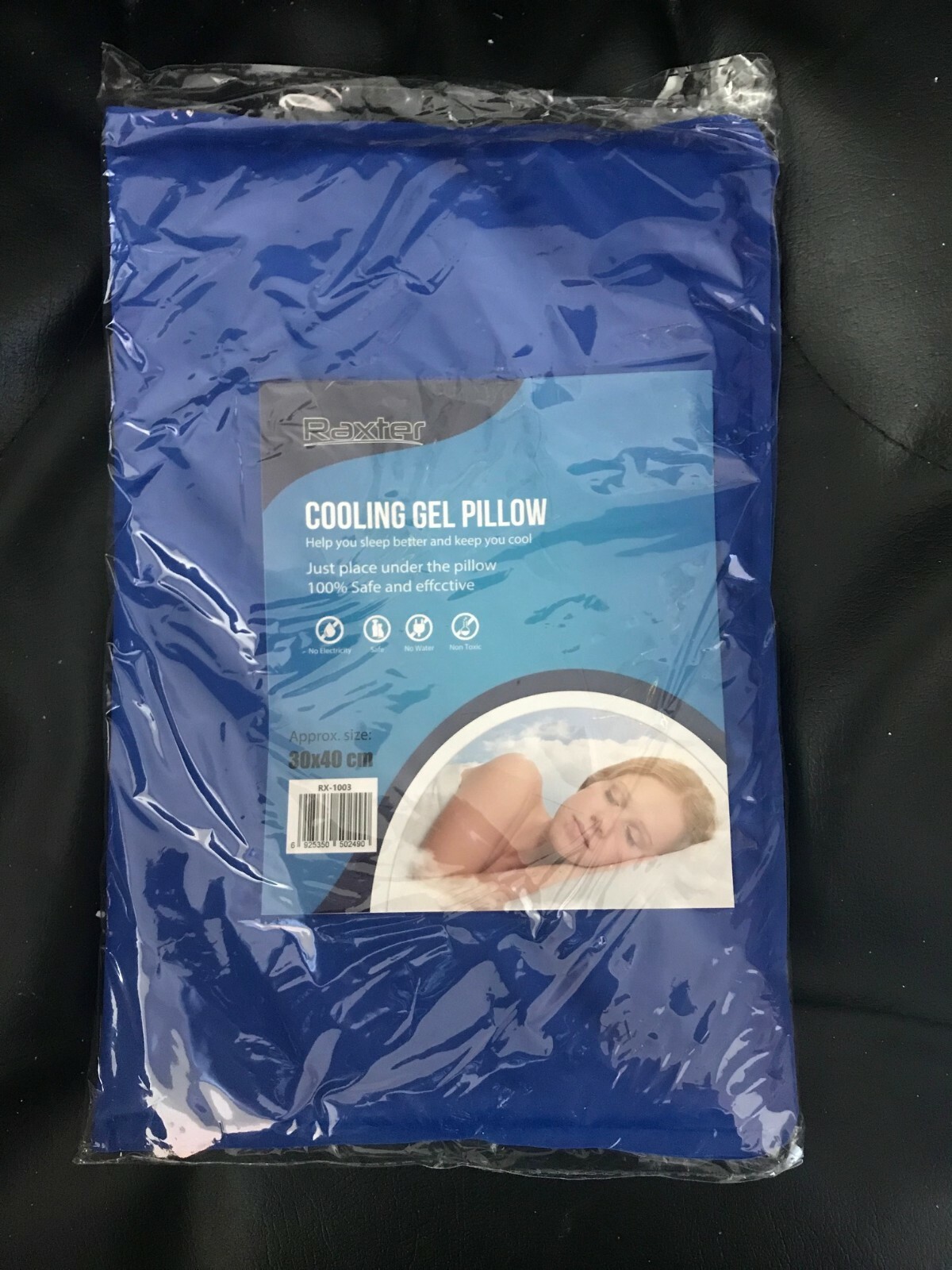 Raxter Cooling Gel Pillow  - 30cm x 40cm - New & Sealed