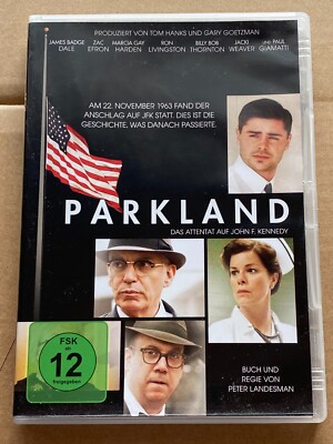 PARKLAND - Das Attentat auf John F. Kennedy - DVD - TOP!