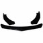 Gloss Black Front Bumper Lip Splitter Kit For Dodge Charger – With Splitter Rods, 4-Piece Body Kit