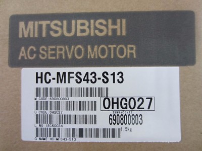 1PC New Mitsubishi HC-MFS43B-S13 AC Servo Motor Expedited Shipping HCMFS43BS13